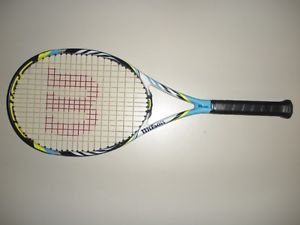 WILSON BLX JUICE 100  AMPLIFEEL 16X18 TENNIS RACQUET 4 3/8