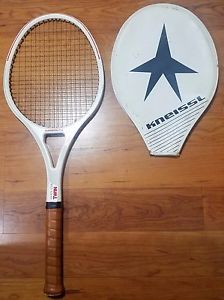 Kneissl White Star Twin Tennis Racket 4 3/8 Grip w/ Cover