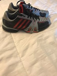 Novak Djokovic Adidas Barricade Mens tennis shoes/ size 9.5