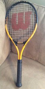 Wilson  Titanium 3 Yellow/orange Tennis Racquet - L3 / 4 3/8