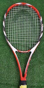 Head Radical Mid Plus 98 Sq In Microgel Tennis Racquet Nice Shape New grip wrap.