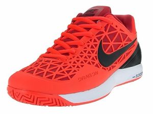 Brand NEW Nike Air Zoom Cage 2 Men's Size 8 - Orange FREE SHIPPING Court