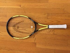 HEAD RADICAL TOUR OVERSIZE TENNIS RACQUET 4 1/4 GRIP ANDRE AGASSI FRAME