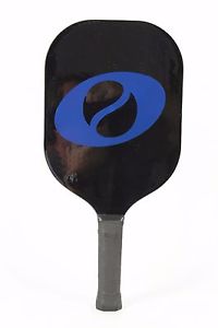 Optima Polymer Composite Pickleball Paddle With Edgeless Design - Black And Blue