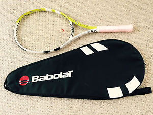 BABOLAT WOMAN'S XS102 EXRA SWEET SPOT TENNIS RAQUET,Grip43/8,9.3oz.,Head sz.102s