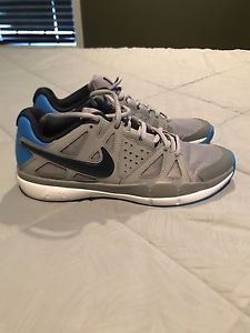 Men's Nike Air Vapor Advantage Tennis Shoes Size 12 Gray/Blue