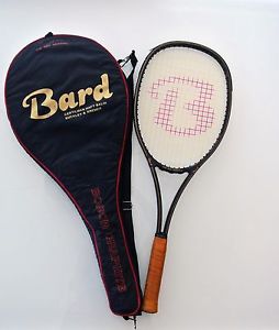 Vintage Bard Tennis Racquet The Red Herring Boron Graphite 4 1/2 Grip Kremer