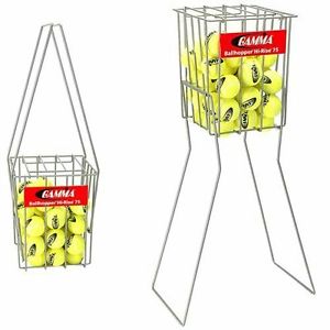 Tennis Ball Hopper Gamma Ballhopper Hi-Rise 75 Silver