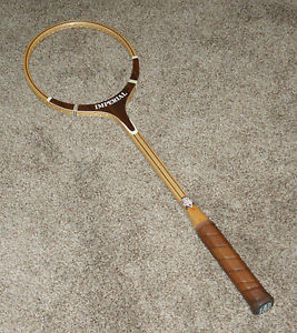 Vintage IMPERIAL Wooden TAD DAVIS Tennis/Squash RACKET Un-Strung