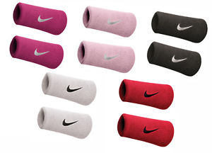 Nike SWOOSH DOUBLEWIDE MUÑEQUERAS Banda de sudor Toalla Aptitud Para Correr
