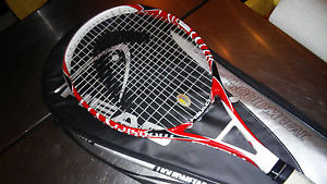 Head L1 Monster Microgel tennis racket with case