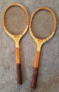 Vintage Set of 2 Bancroft Professional Bill Tilden Tennis Racket