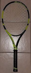BABOLAT Pure Aero 4 3/8 Grip tennis racquet Nadal - Nearly New - STRUNG - MINT