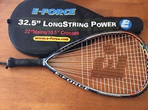 * E-FORCE BEDLAM STUN 170g racquetball racquet 32.5" long string power