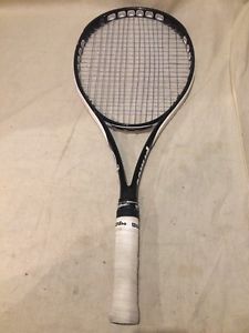 Prince O3 Speedport Black and White Tennis Racquet 4 3/8 grip 100 head