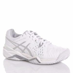 Asics Resolution 6 Women's Tennis Shoes - Clay Court Model - Size 10