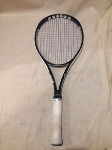 Prince O3 Speedport Black and White Tennis Racquet 4 1/2" grip 100 head