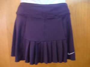 NEW Nike Women's Dri-Fit Tennis Skirt Skort Purple XS Extra Small NWT MSRP $58