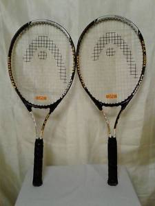 Set Of 2 Head Tour Pro Titanium Tennis Rackets