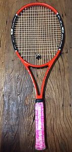 Head Flexpoint Radical Midplus 98 18x20 4 1/2 Tennis Racquet 10.4oz