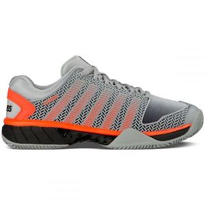 K-Swiss Hypercourt Express HB Calzado de tenis Gris de hombres NUEVO