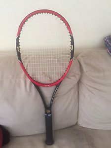 Wilson Pro staff 97 4 3/8 Tennis Racket Practically Brand-New. Used Twice! 95.00