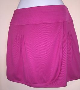 NEW!   Bolle SZ S Small   High Performance Tennis Skirt Skort Hot Pink Faux Wrap