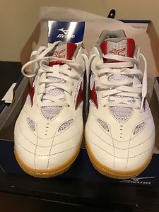 Mizuno wave drive 8 table tennis shoes 9.5 men's red