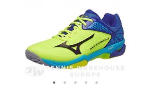 Mizuno Wave Exceed Tour 2 AC Tennis Court Yellow/Blue Men's (new In Box) Size 12