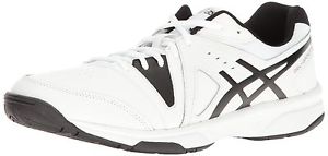 ASICS Men's Gel-Game Point Tennis Shoe White/Black 10.5 D(M) US