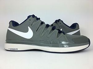 Nike Men's Zoom Vapor 9.5 Tour Tennis Shoes sz 12 (631458-014) Grey Blue White