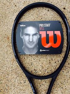 Wilson Pro Staff 97LS Black  tennis racquet, 1/2 grip, unstrung