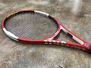 Wilson NCode Six One Tour 90 Sqin 16x19 Tennis Raquet Grip 4 3/8 #3