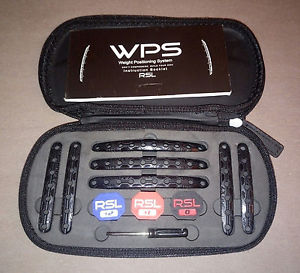 Kit WPS RSL Weight Positionning System poids pour raquette de badminton - NEUF