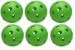 Pickleball Now Indoor Balls 6 Pack Pickle Ball USAPA Tournament Approved New
