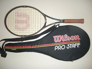 WILSON PRO STAFF 6.0  LARGEHEAD OS 110 TENNIS RACQUET 4 3/8  CHICAGO