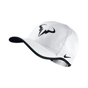 RAFA FEATHERLIGHT TENNIS CAP (One Size White)