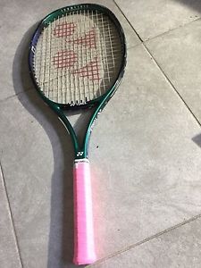 Yonex Graphlex TI Power Long Tennis Racquet Graphite Titanium 4 1/2" Good