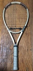 Prince Triple Threat RIP Tennis Racquet 115Sq Inch 4 3/8 STRUNG 57#