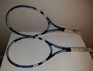 2×Babolat Pure Drive Cortex System GT Tennis Racquet 10.6oz 4 5/8 Grip