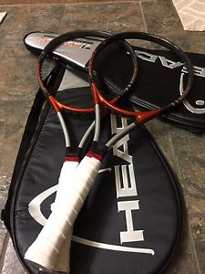 Head Ti Radical OS 107 Tennis Racquet - Pair - Made in Austria