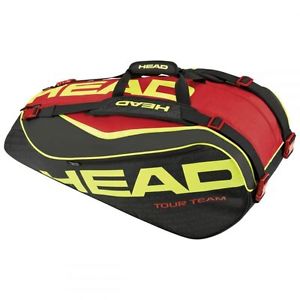 Head Extreme 9R Supercombi Bolso de tenis blk/rojo NUEVO