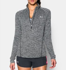 Under Armour Tech Manga larga con 1/2 Cremallera Mujer negro 1270525-001