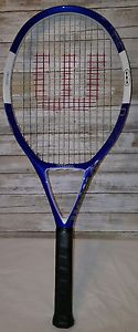 Wilson ncode n4 Oversize Graphite LIGHT WEIGHT Tennis Racquet 41/2 Cover EUC