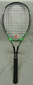Dunlop "Max Superlong +1.00" Tennis Racquet, 2 - 4 1/4", Graphite, Gamma Strings