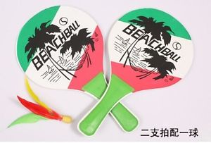 Beach Summer Sports Table Tennis Racket Outdoor Fun Game Wooden Rackets 5mm