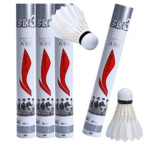Sports Professional Badminton Shuttlecock Birdies Goose Feather Speed Game Ball