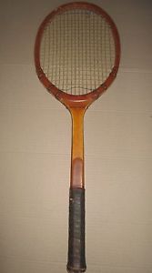VINTAGE BANCROFT PLAYERS SPECIAL CHAMPIONSHIP WOOD TENNIS RACQUET 4 3/8 SAWYER