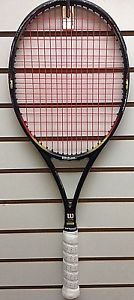 WILSON PRO STAFF CLASSIC 6.1 MP 95 TENNIS RACQUET 4 5/8 NEW STRINGS AND GRIP