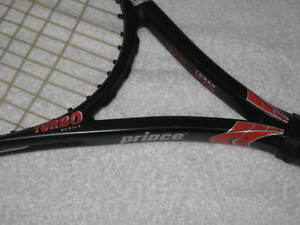 PRINCE Triple Threat Turbo 875 Outlaw Tennis Racket, OS 110, Good Used